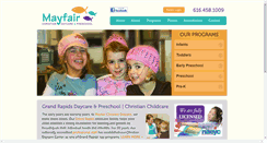 Desktop Screenshot of mayfairchristiandaycare.com